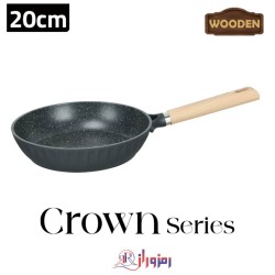 ماهیتابه تک دسته زیو سایز 20 مدل ZFP-8594
